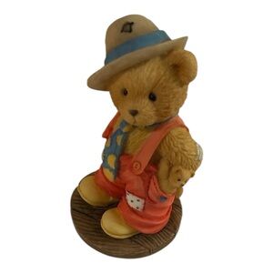 Vintage Boxed set of Cherished Teddies Logan Love is a Bear Necessity 1996 paper